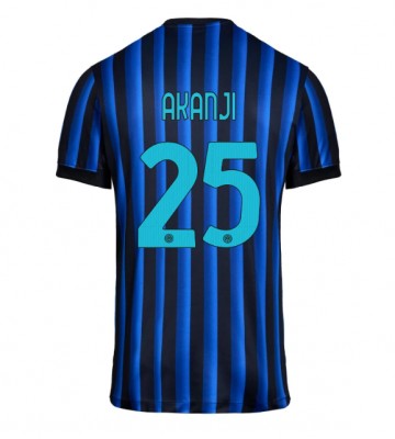 Inter Milan Manuel Akanji #25 Replika Hjemmebanetrøje 2025-26 Kortærmet